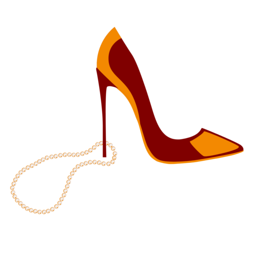 Schuh mit Kette Logo Sabine Walter